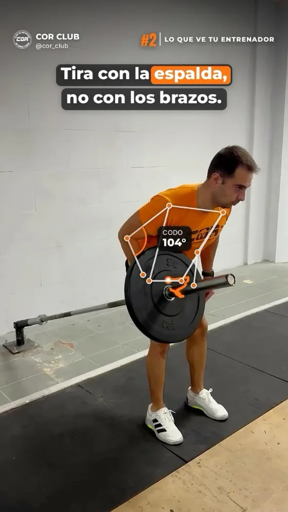 Publicación de Instagram de COR Club: Lo que ve tu entrenador #2